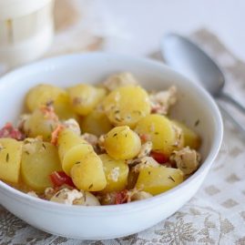 Pommes de terre DÉLICATESSE® à la dinde, moutarde et tomate