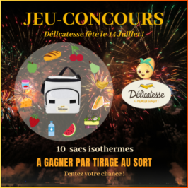 Jeu-Concours « Délicatesse fête le 14 Juillet ! »